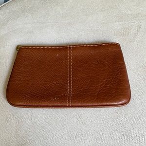 Coach makeup bag. 8 x 4 in